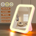 Espejo de Maquillaje con Luz LED - 3 Tonos de Iluminación
