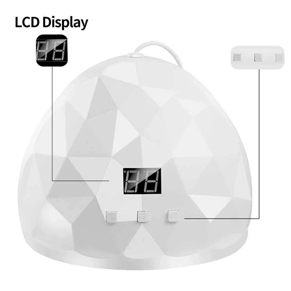 Lámpara UV LED para Uñas - Secado Profesional