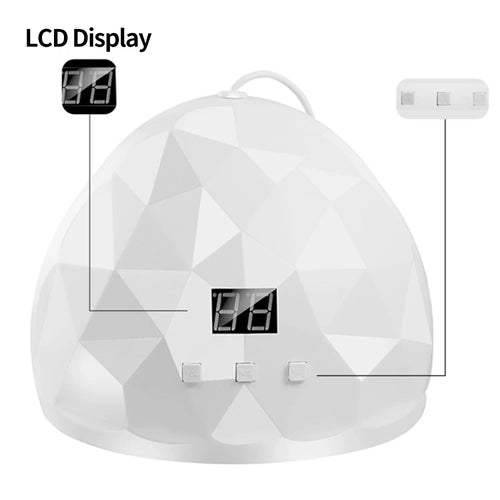 Lámpara UV LED para Uñas - Secado Profesional